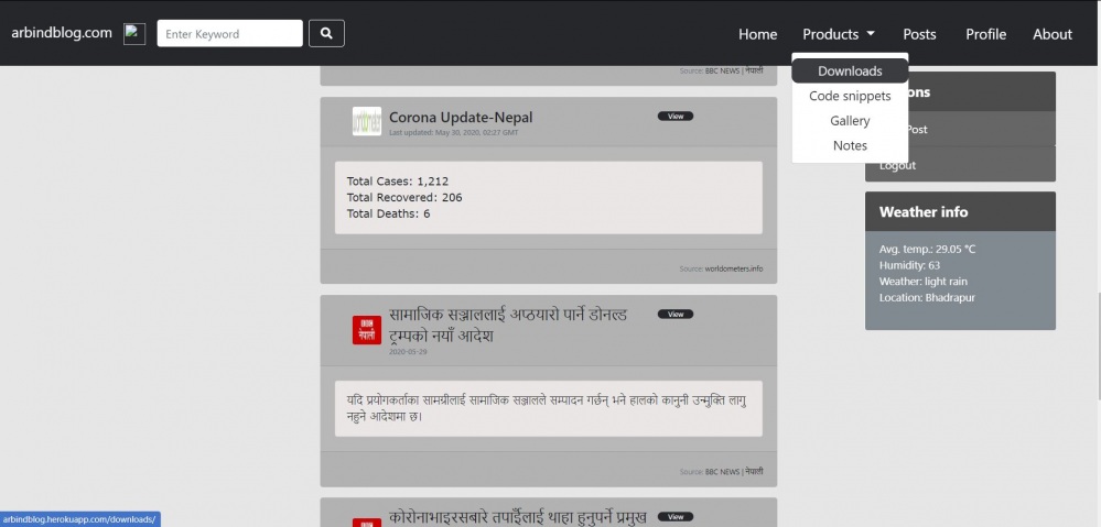 Home Page